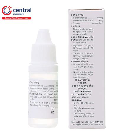 otifar|Thuốc Otifar 8ml: công dụng, chỉ định, liều dùng và。